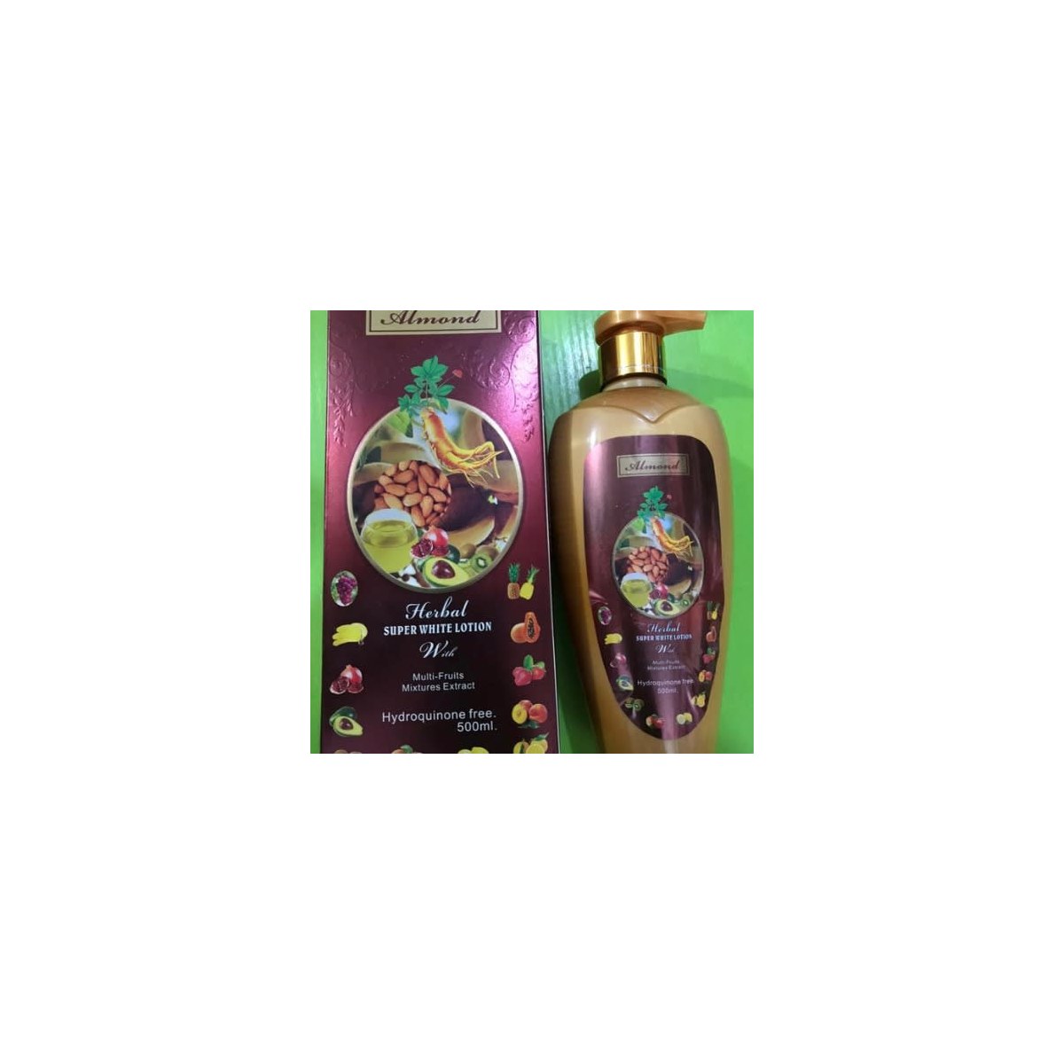 Almond Herbal Super White Lotion 500ml
