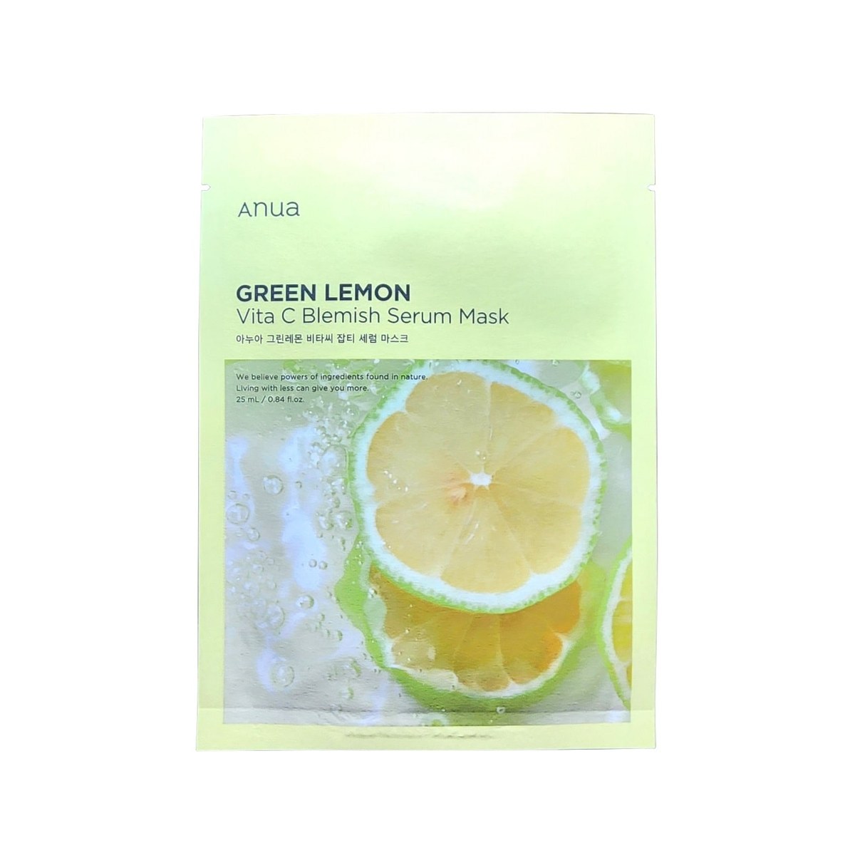 Anua Green Lemon Vita C Blemish Serum Mask Single