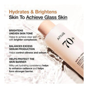 Anua Rice 70 Glow Milky Toner