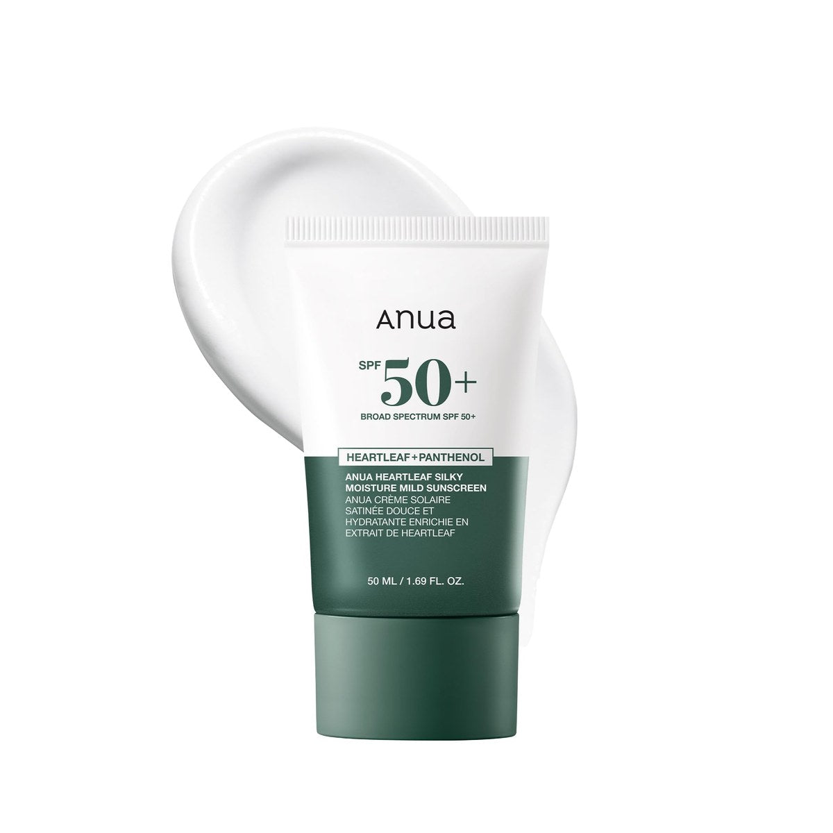 Anua Zero Cast Moisturizing Finish Sunscreen SPF 50+pa+50ml