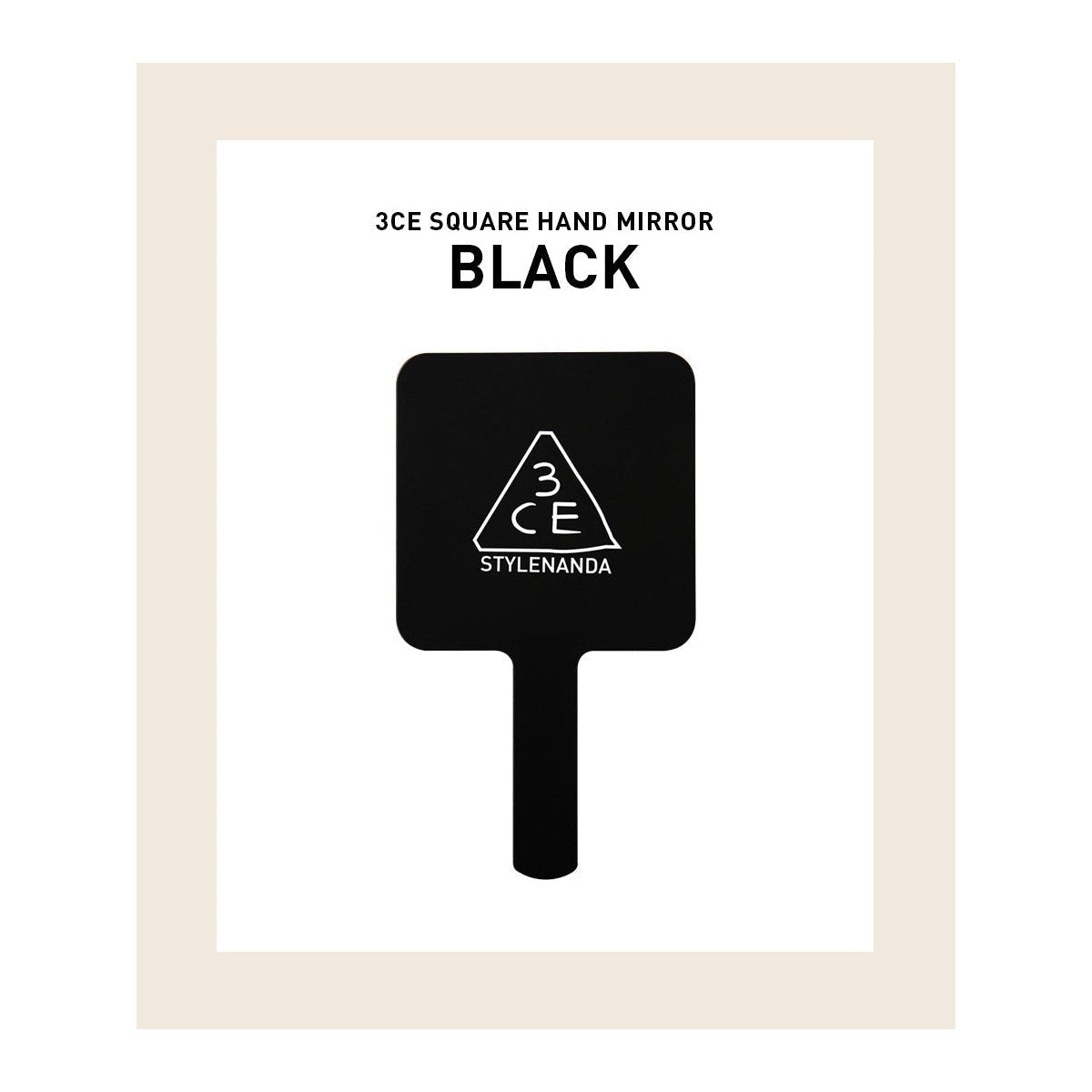AOA Studio Hand Mirror Black