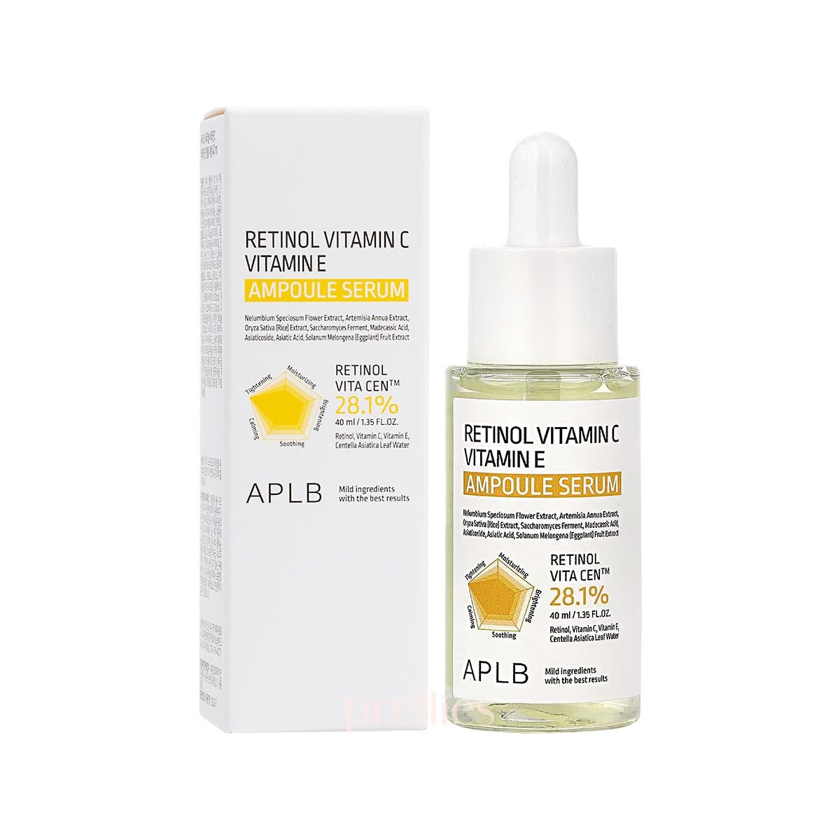 APLB Retinol Vitaminc Vitamin E Ampoule Serum 40ml