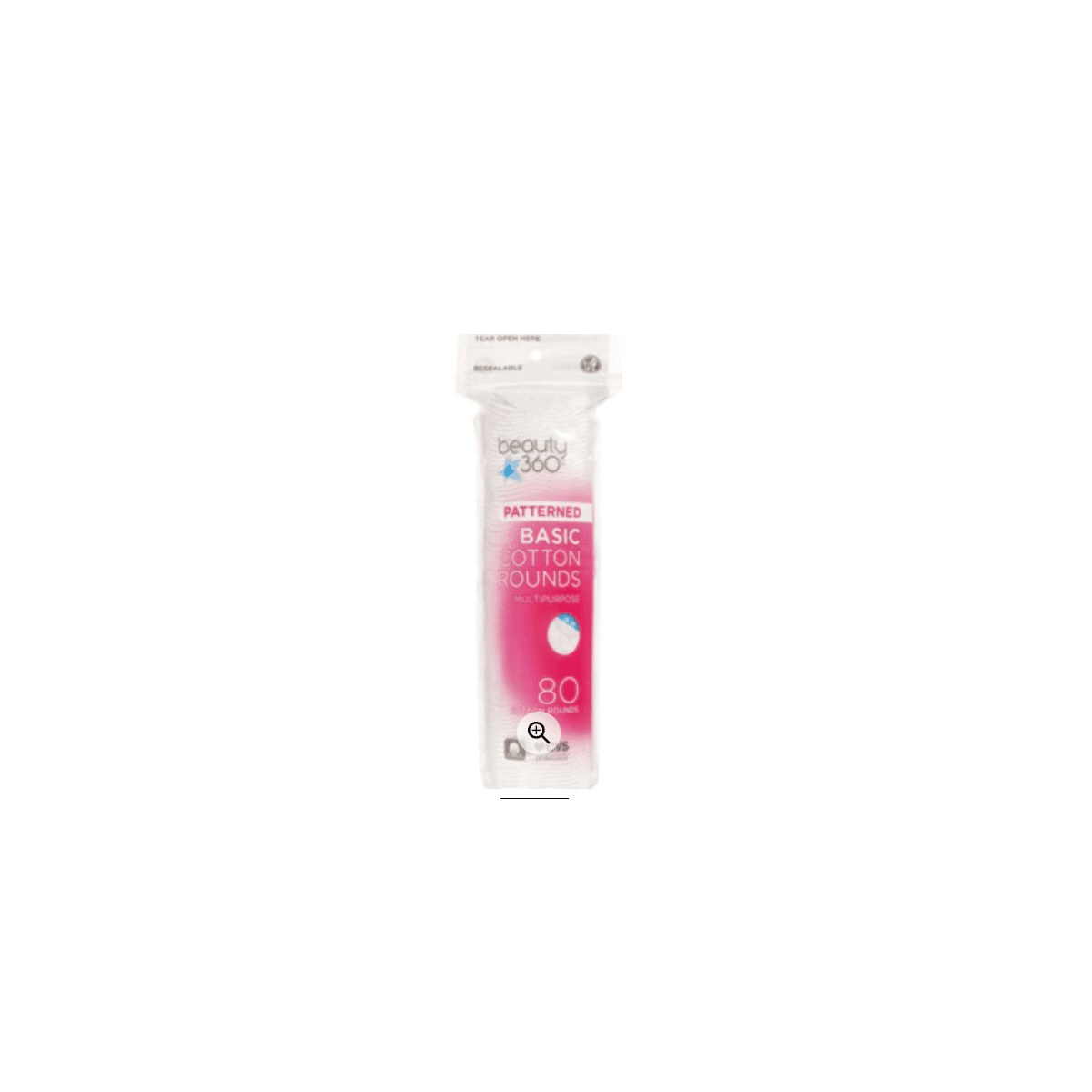 Beauty 360 Basic Cotton Rounds 80
