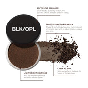 Blk / Opl True Color 600 Dark Soft Velvet Finishing Powder