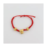Bracelet Gold and Red