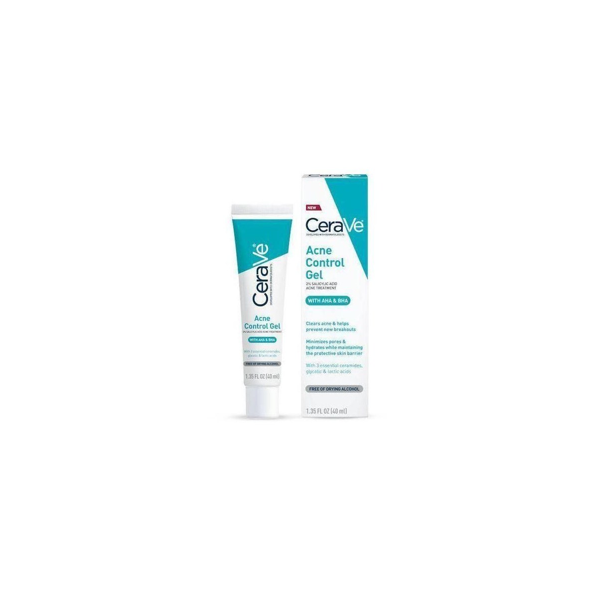 Cerave Acne Control Gel 2% Salicylic Acid 40ml
