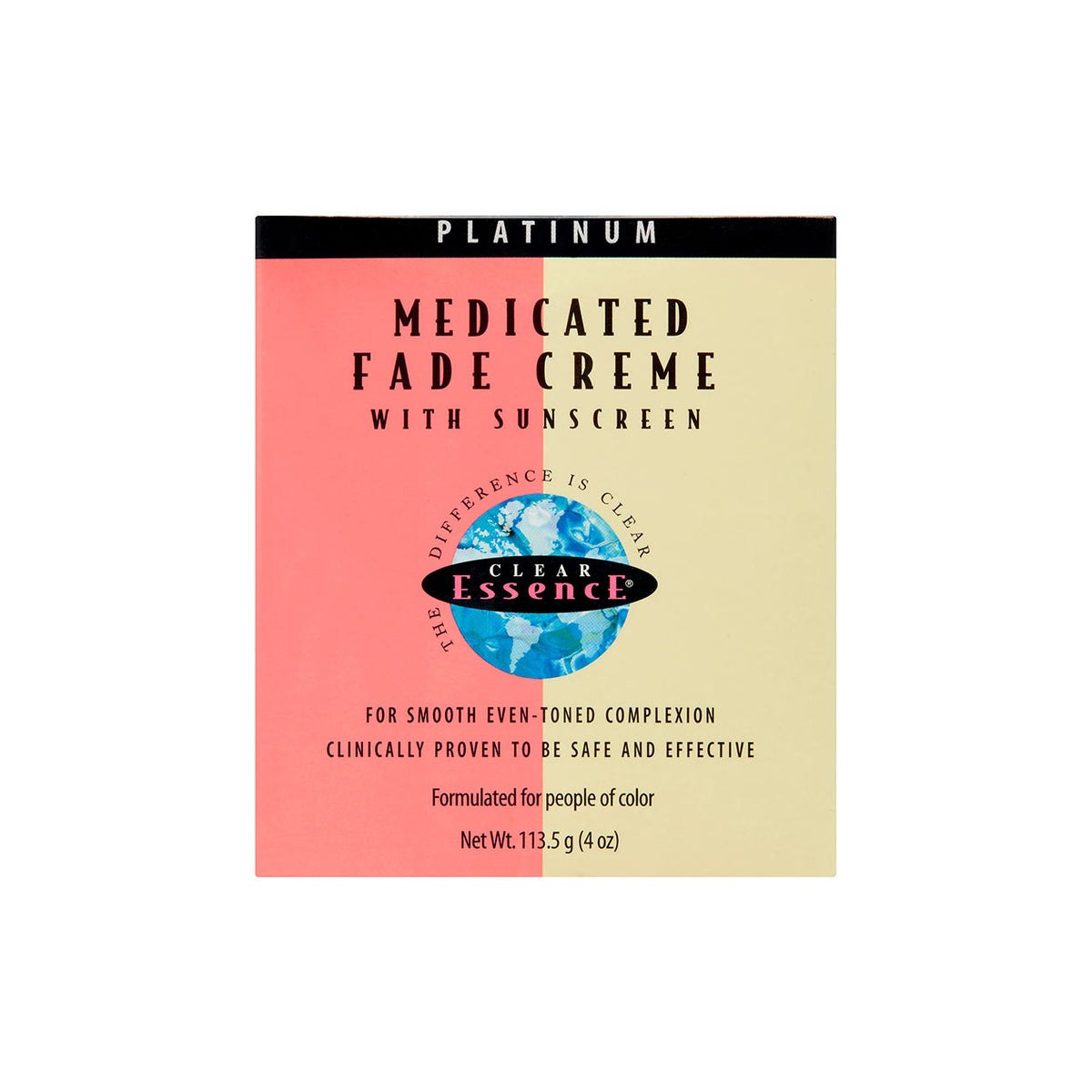 Clear Essence Medicated Fade Creme Witrh Sunscreen 113.5g