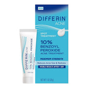 Differin Acne Spot Treatment 10% Benzoyl Peroxide 28g
