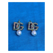 Dolce & Gabbana DG Blue Stone Drop Earring Set