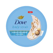 Dove Body Scrub Crushed Macadamia & Rice Milk 3.5oz