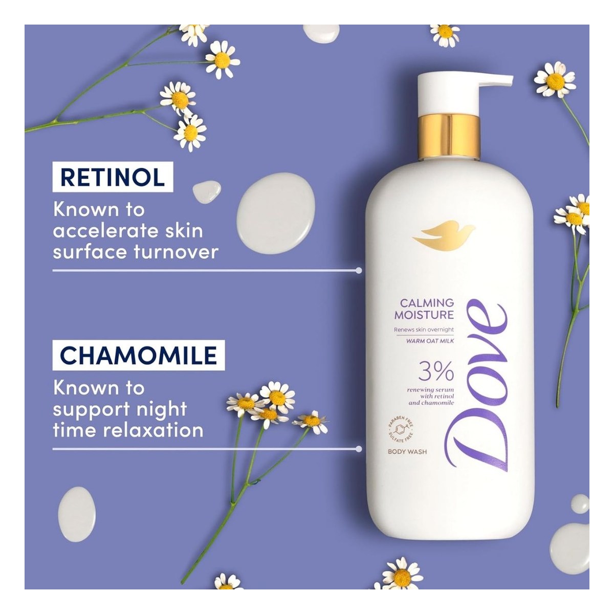 Dove Calming Moisture Body Wash