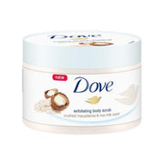 Dove Exfoliating Body Scrub Crush Macademia 225ml