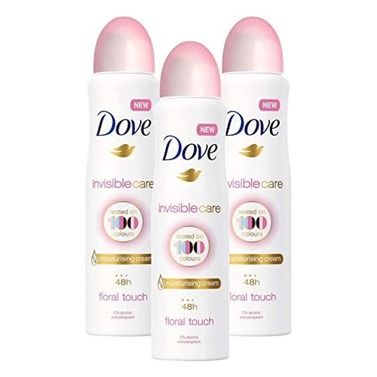 Dove Invisiblecare Moisturising Cream Floral Touch Spray