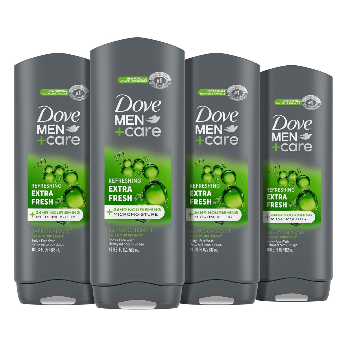 Dove Men+care Extra Fresh Body Wash 532ml