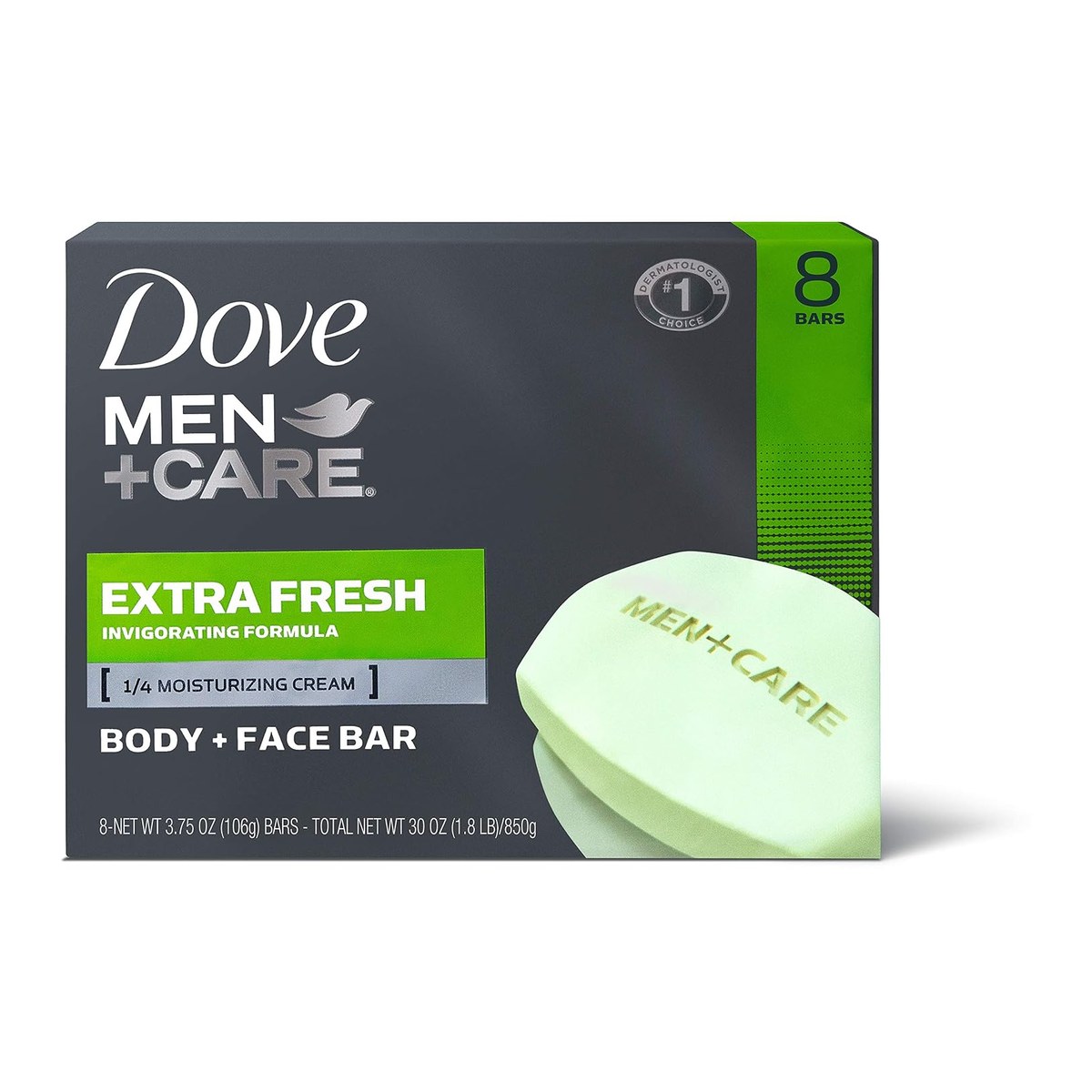 Dove Men+care Oil Control Body & Face Bar Pack(6)678g