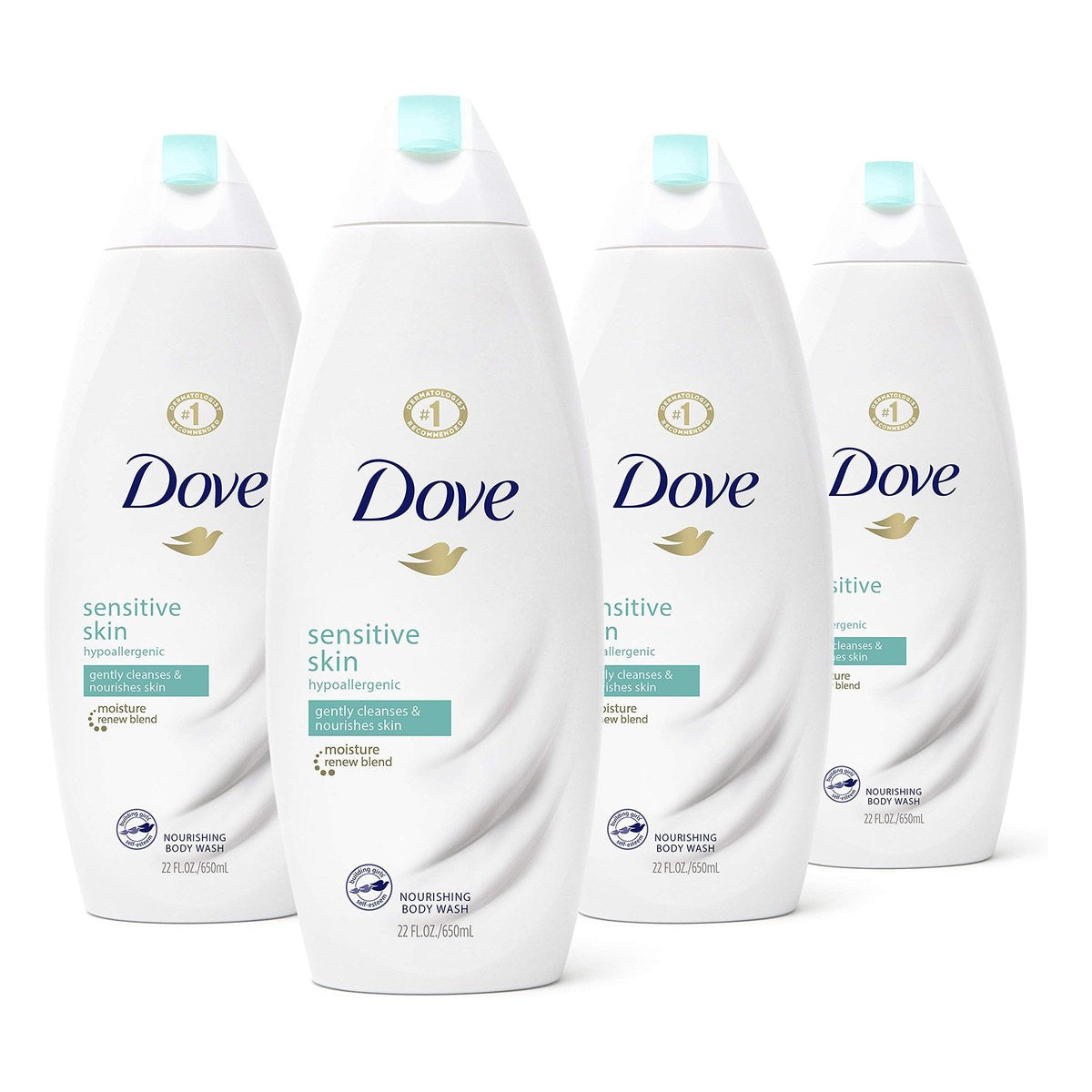 Dove Sensitive Hypoallergenic Body Wash 30floz