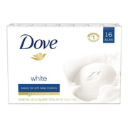 Dove White Beauty Bar Soap Pack)16 1.18kg