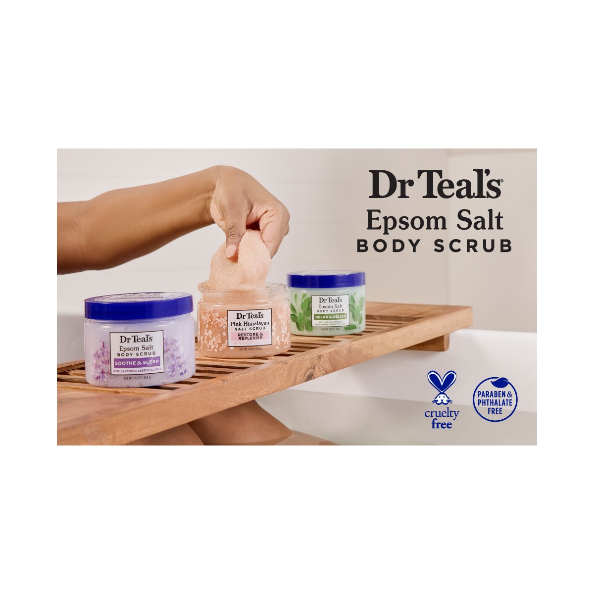DR Teals Relax & Relief Scrub