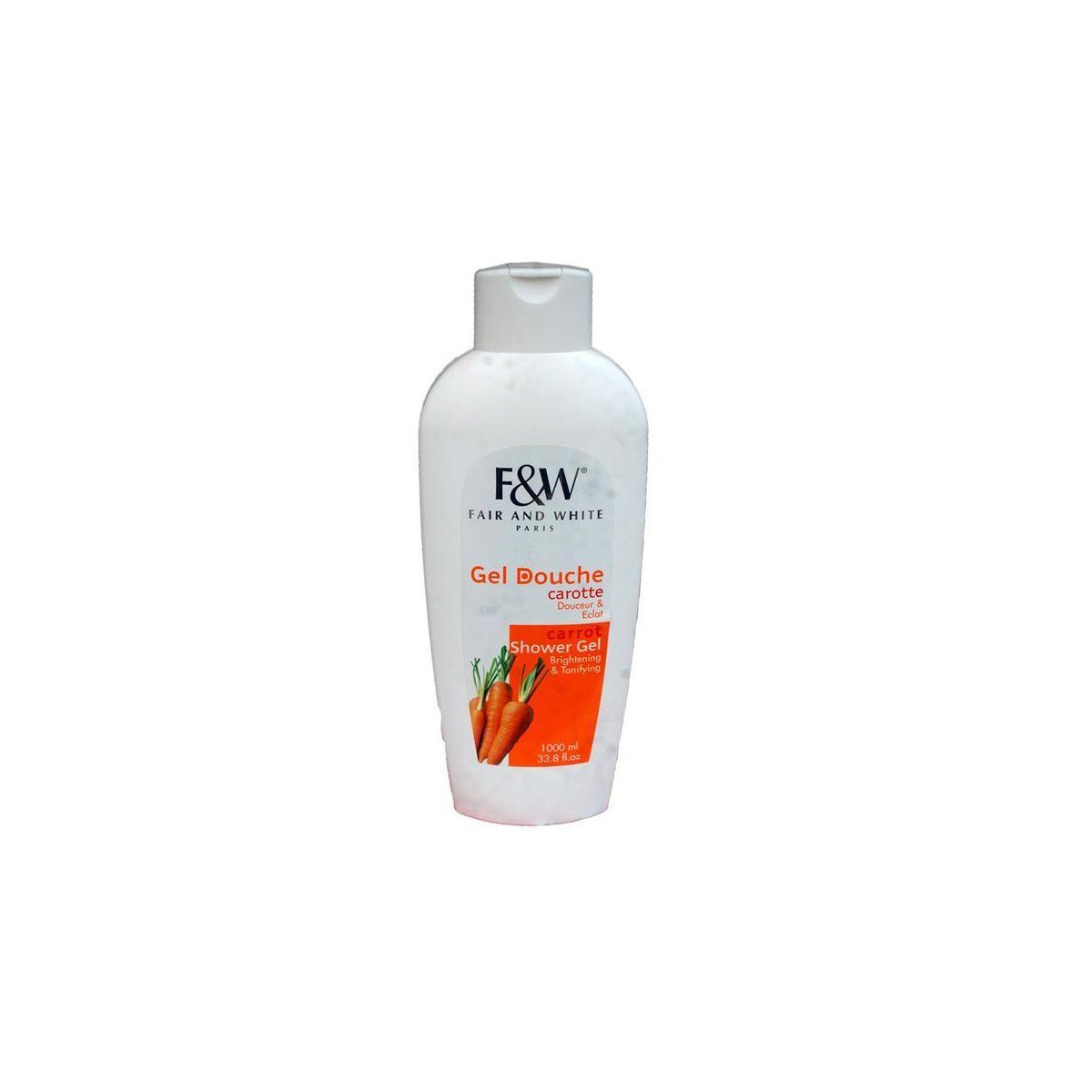 Fair & White Carrot Shower Gel 1000ml