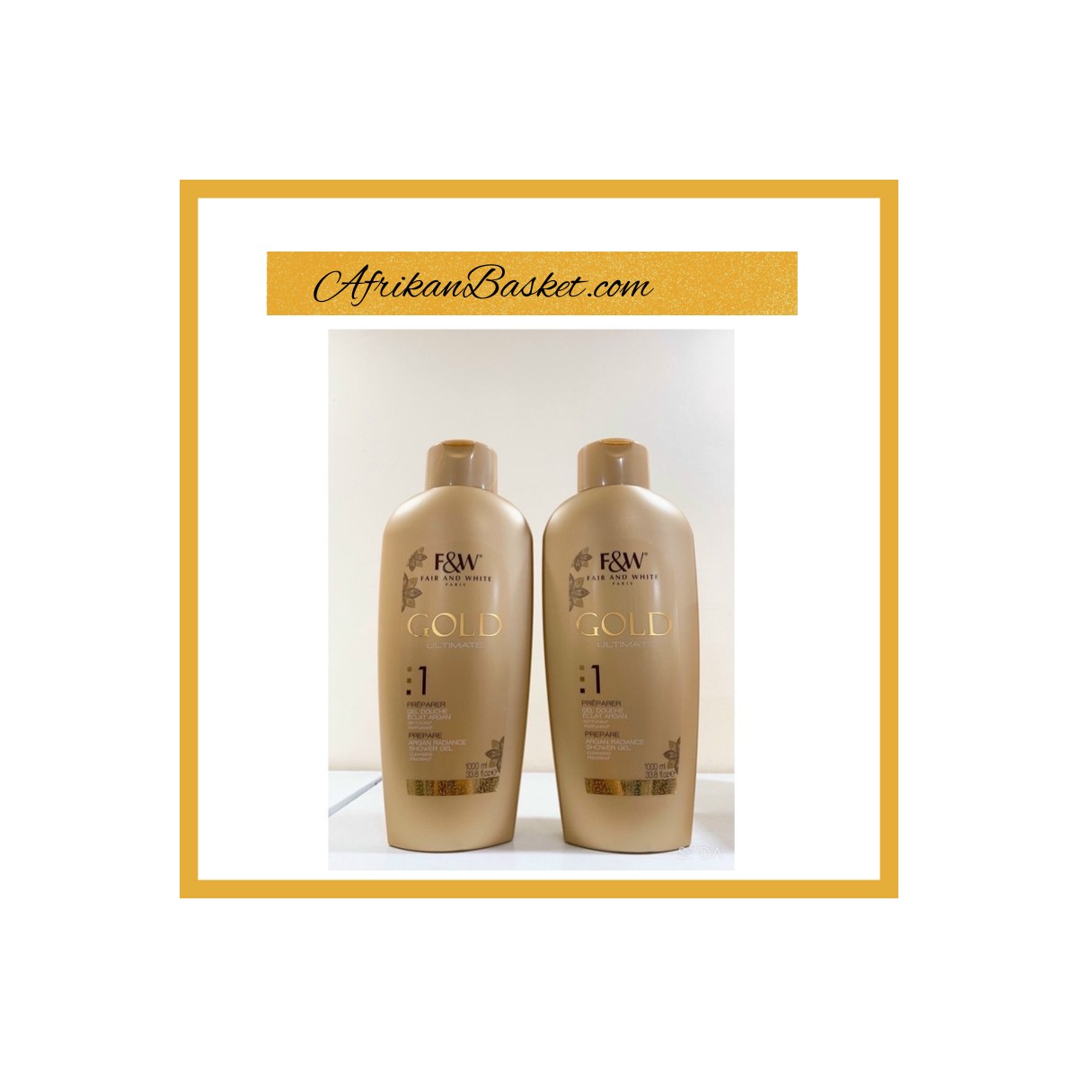 Fair & White Gold 1 Argan Radiance Shower Gel