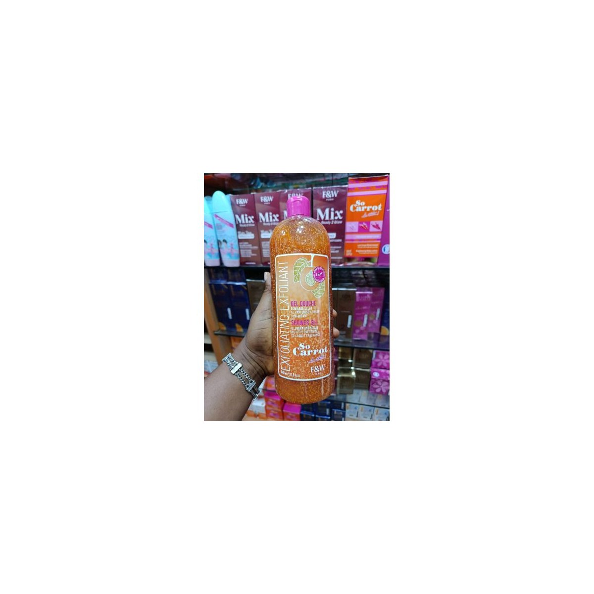 Fair & White So Carrot Exfoliating Shower Gel