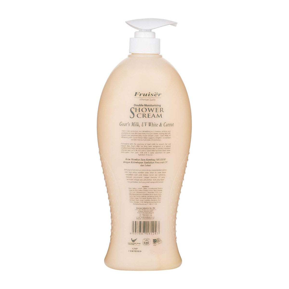Fruiser Double Moisturizing Shower Cream Carrot
