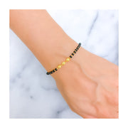 Gold & Black Bracelet