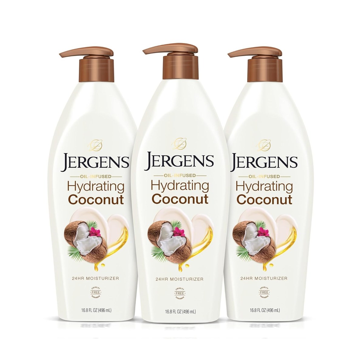Jergens Hydrating Coconut 16.8floz
