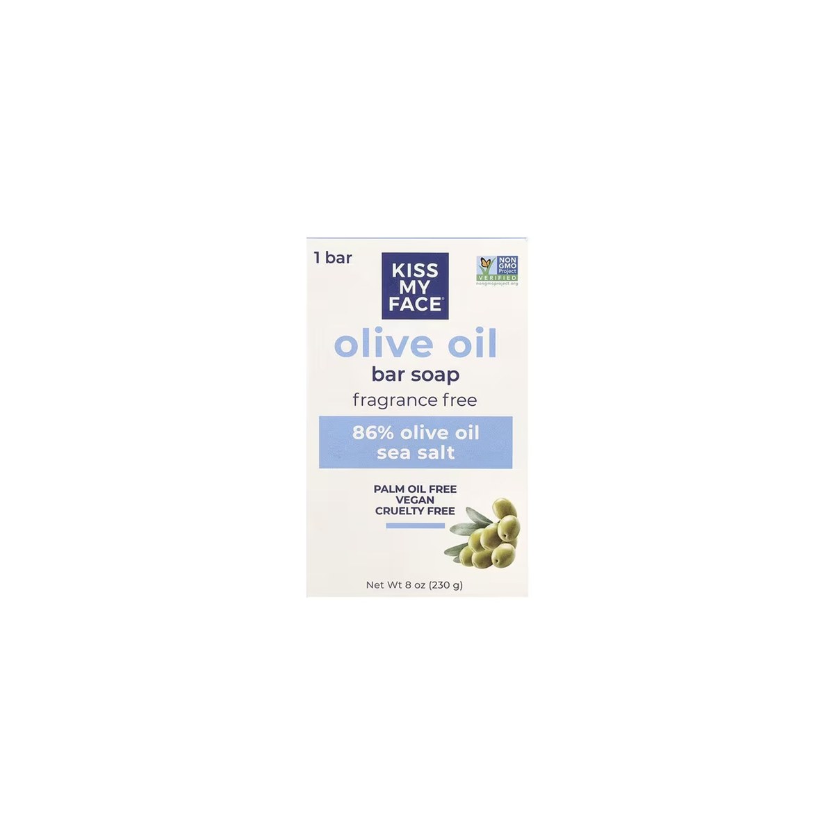 Kiss My Face Pure Olive Oil Soap 230g