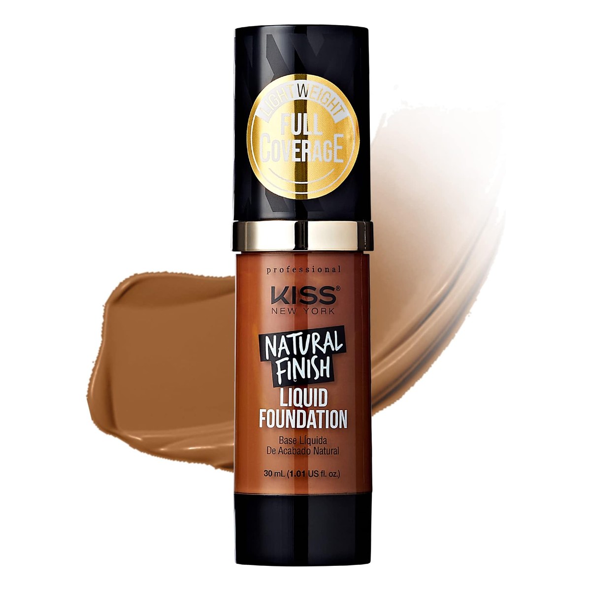 Kiss Natural Finish Cappuccino Foundation