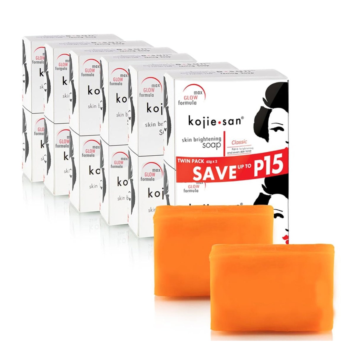 Kojie San Soap Twin Pack 65g