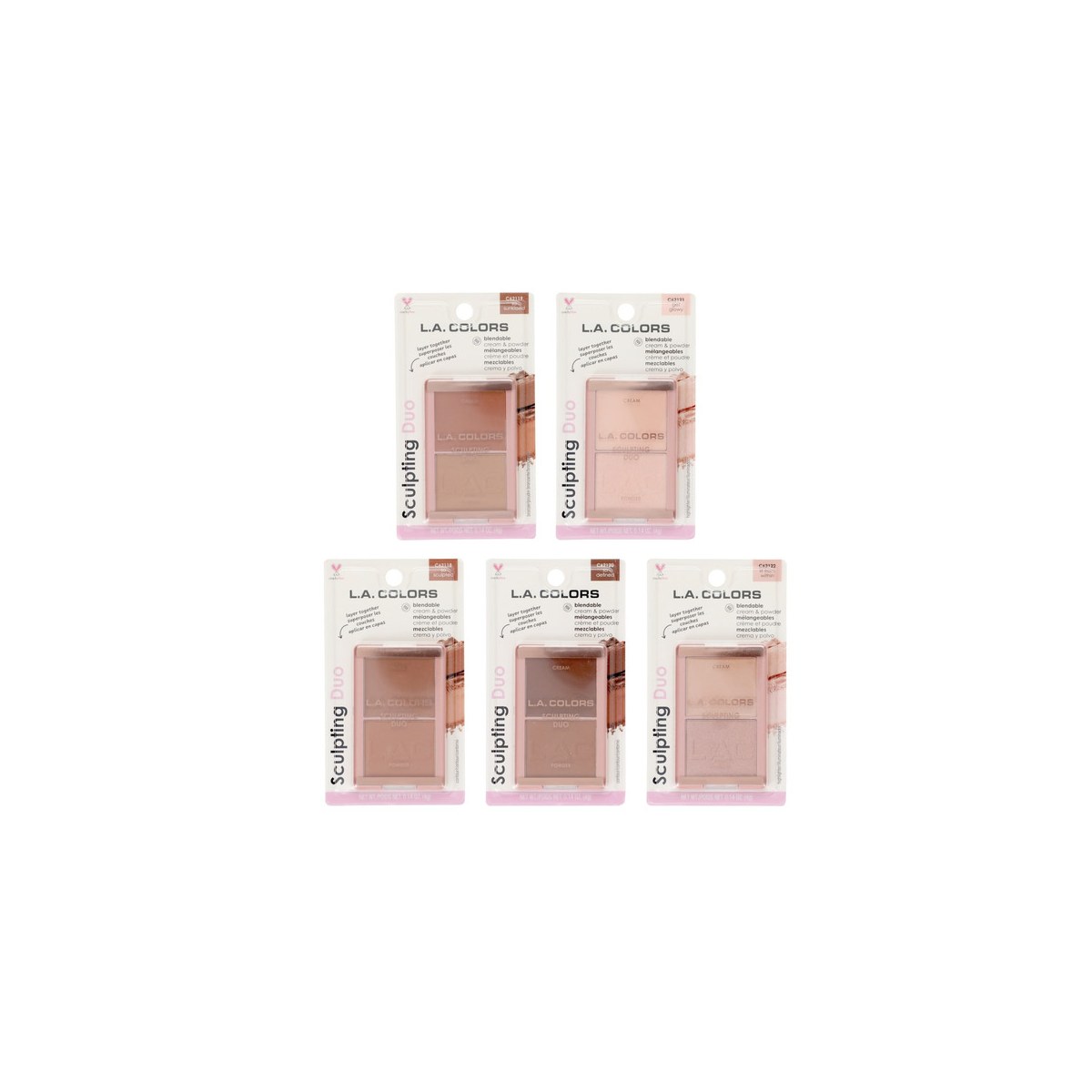 L.A Colors Cream to Powder Makeup Toast