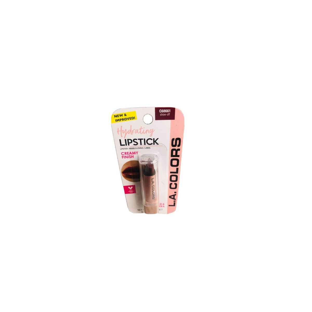 L.A Colors Hydrating Lipstick Creamy Finnish