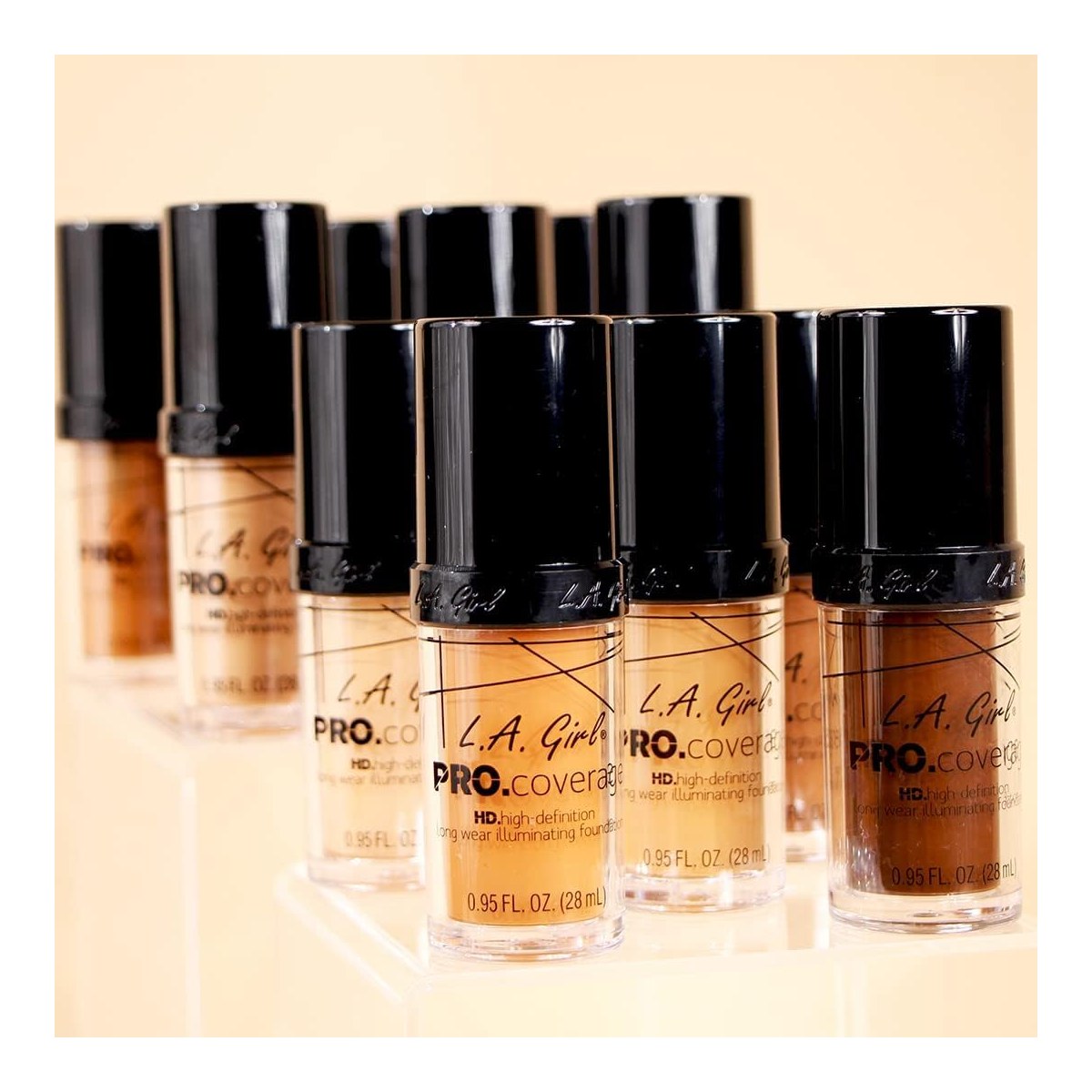 L.A Girl Pro Coverage Liquid Foundation Coffee