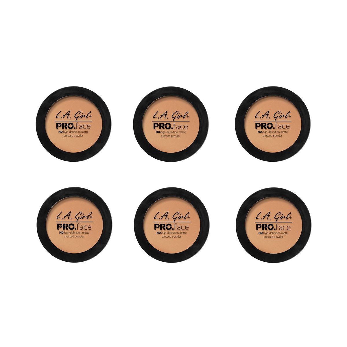 L.A Girl Pro Face Pressed Powder Toffee-Gpp613