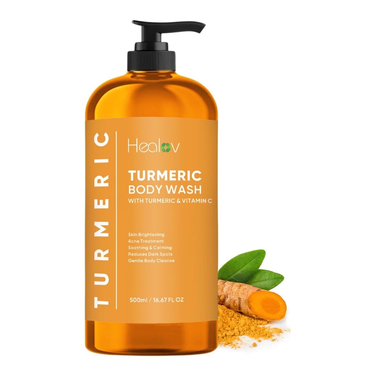 Landsyade Tumeric Body Wash Shower Gel 1000ml