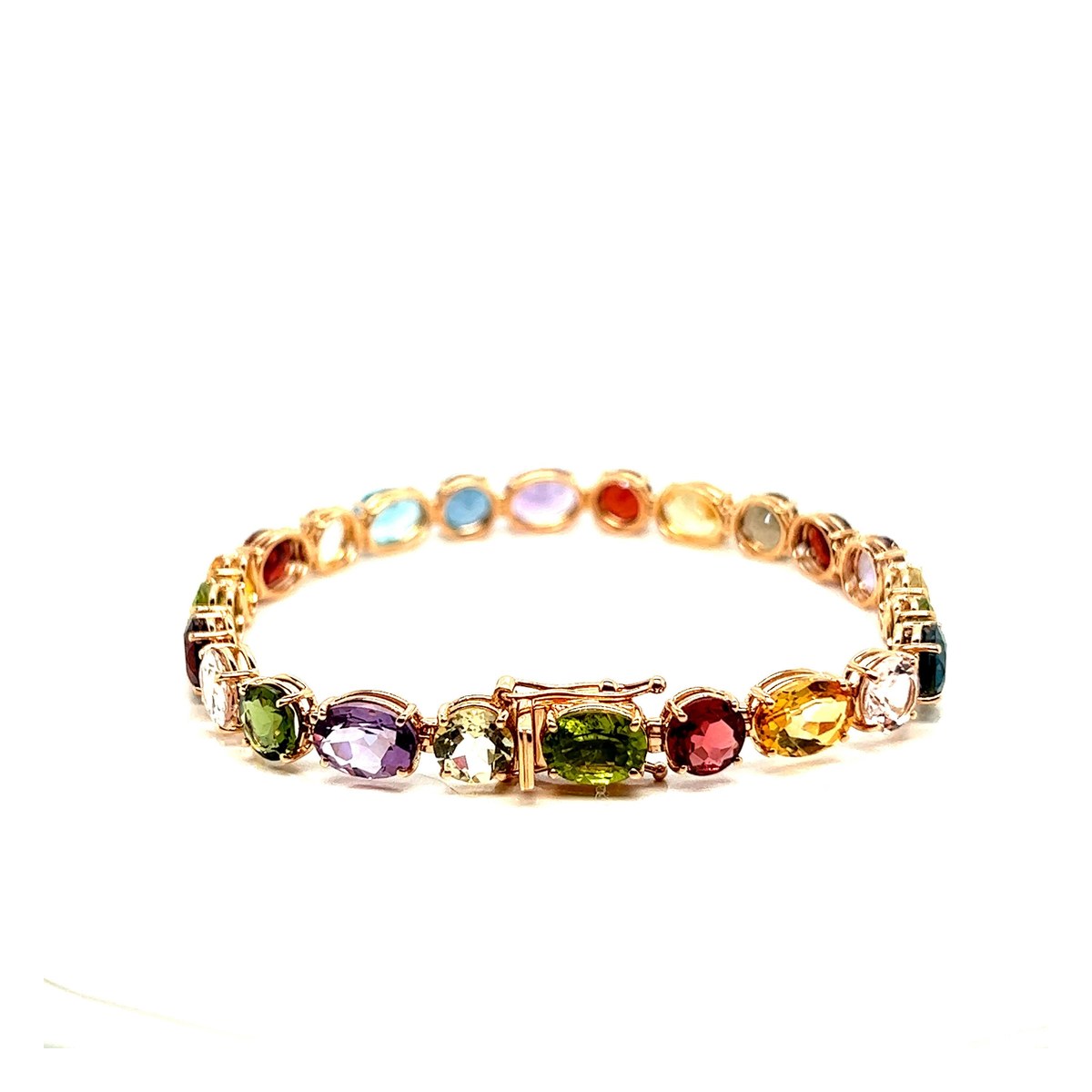Multicolored Stone Bracelets Mcs