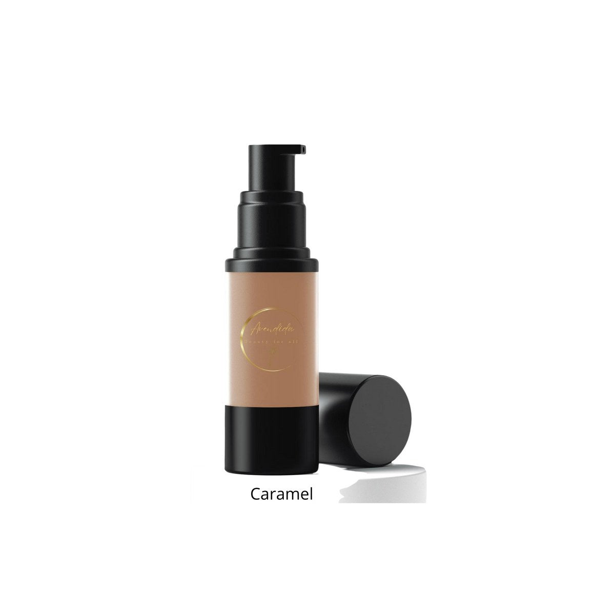 Natural Finish Caramel Foundation