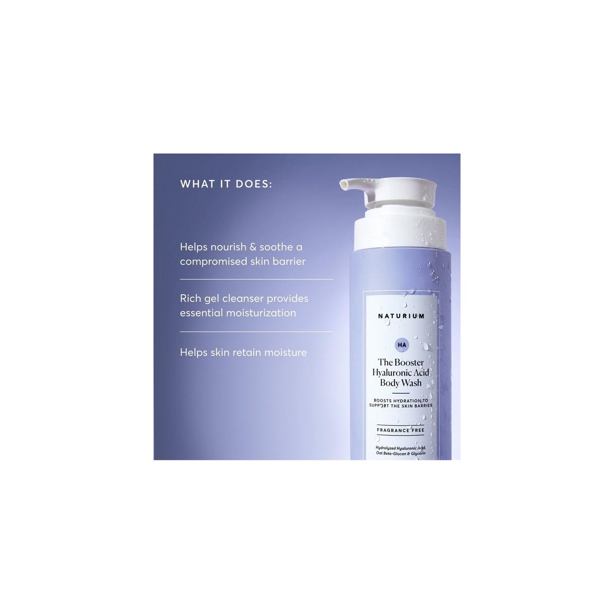 Naturium the Booster Hyaluronic Acid Body Wash