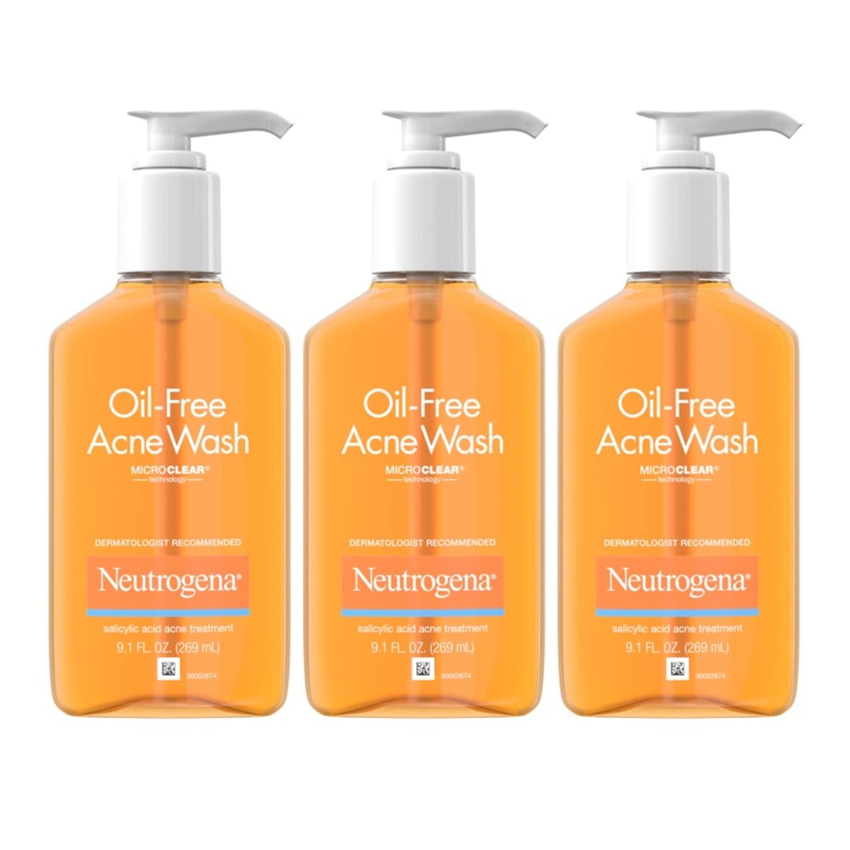 Neutrogena Oil Free Acne Wash 296ml