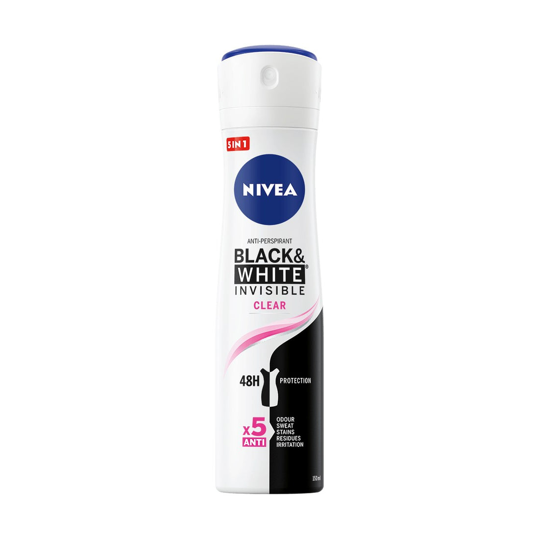 Nivea Black & White Invisible Clear Body Spray