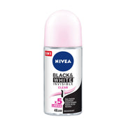 Nivea Black & White Invisible Clear Roll on 50ml
