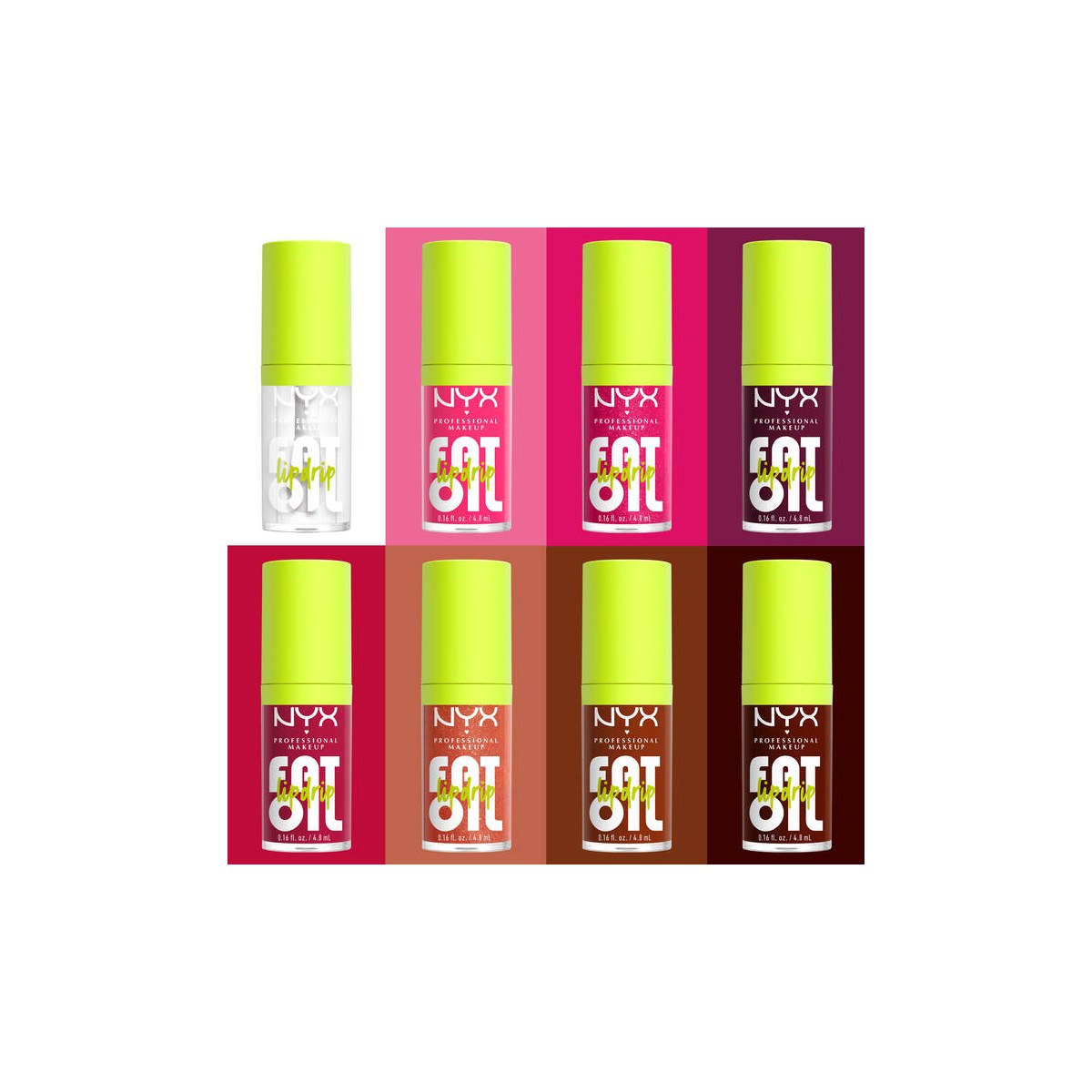 NYX Fat Oil 4.8ml(lip Drip Multiple Flavours
