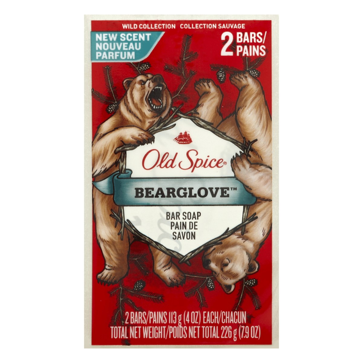 Old Spice Bear Glove Soap Pack(6 678g