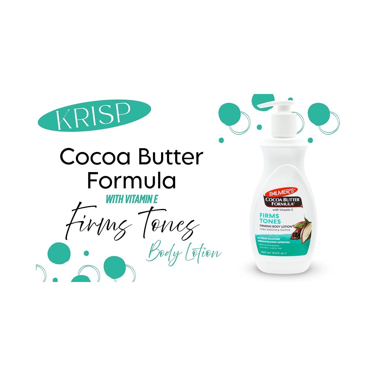 Palmer's Cocoa Butter Formula Vitamin Firm Tones 400ml