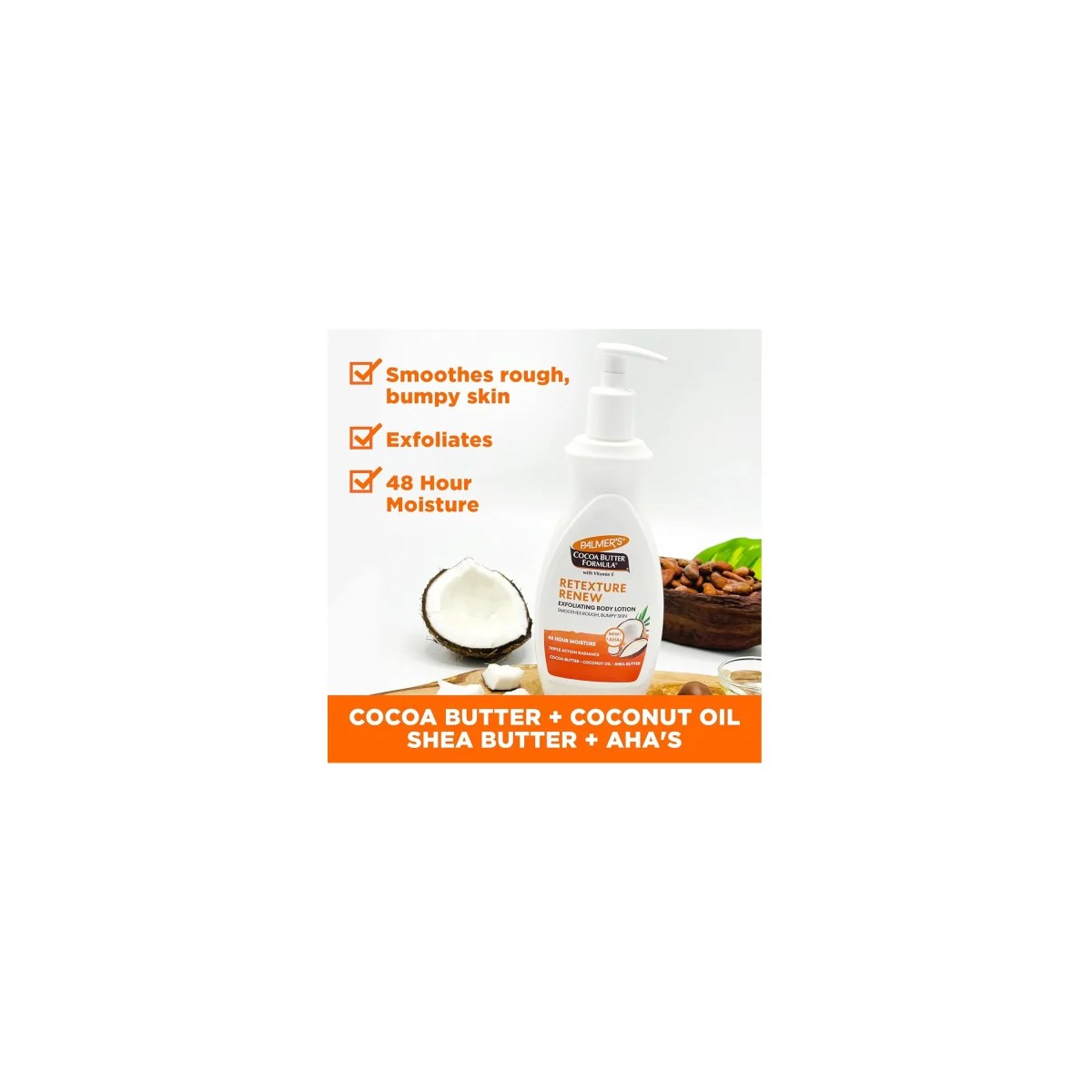 Palmer's Cocoa Butter Formula Vitamin Retexture Renew 400ml