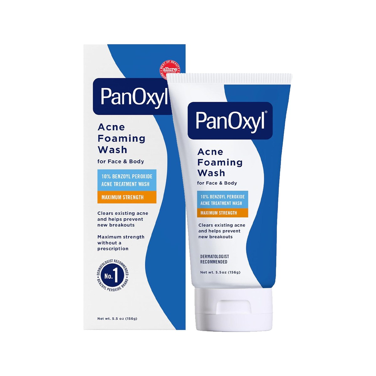 Panoxyl Acne Foaming Wash 10% Benzoyl 156g