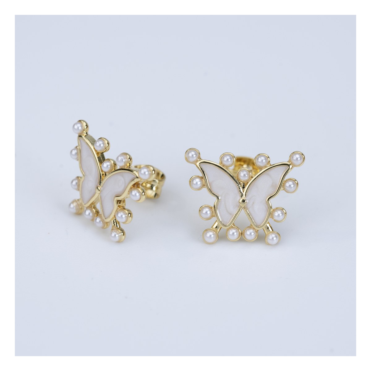 Pearls Butterfly Earring Pbe