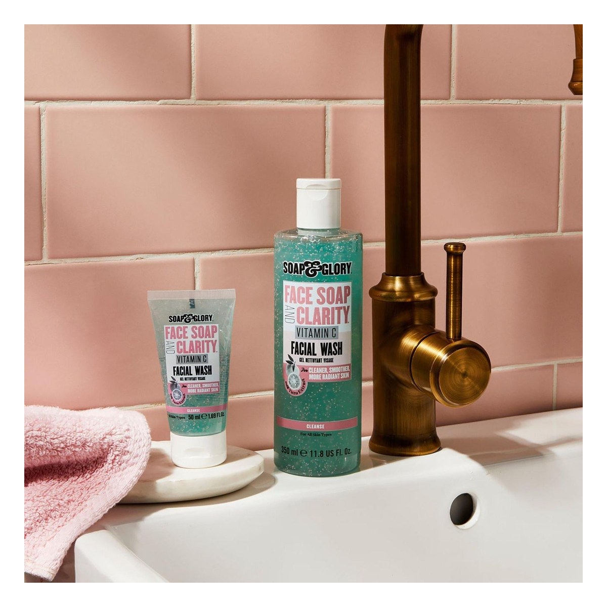Soap & Glory Face Soap Facial Wash 11.8fl.oz