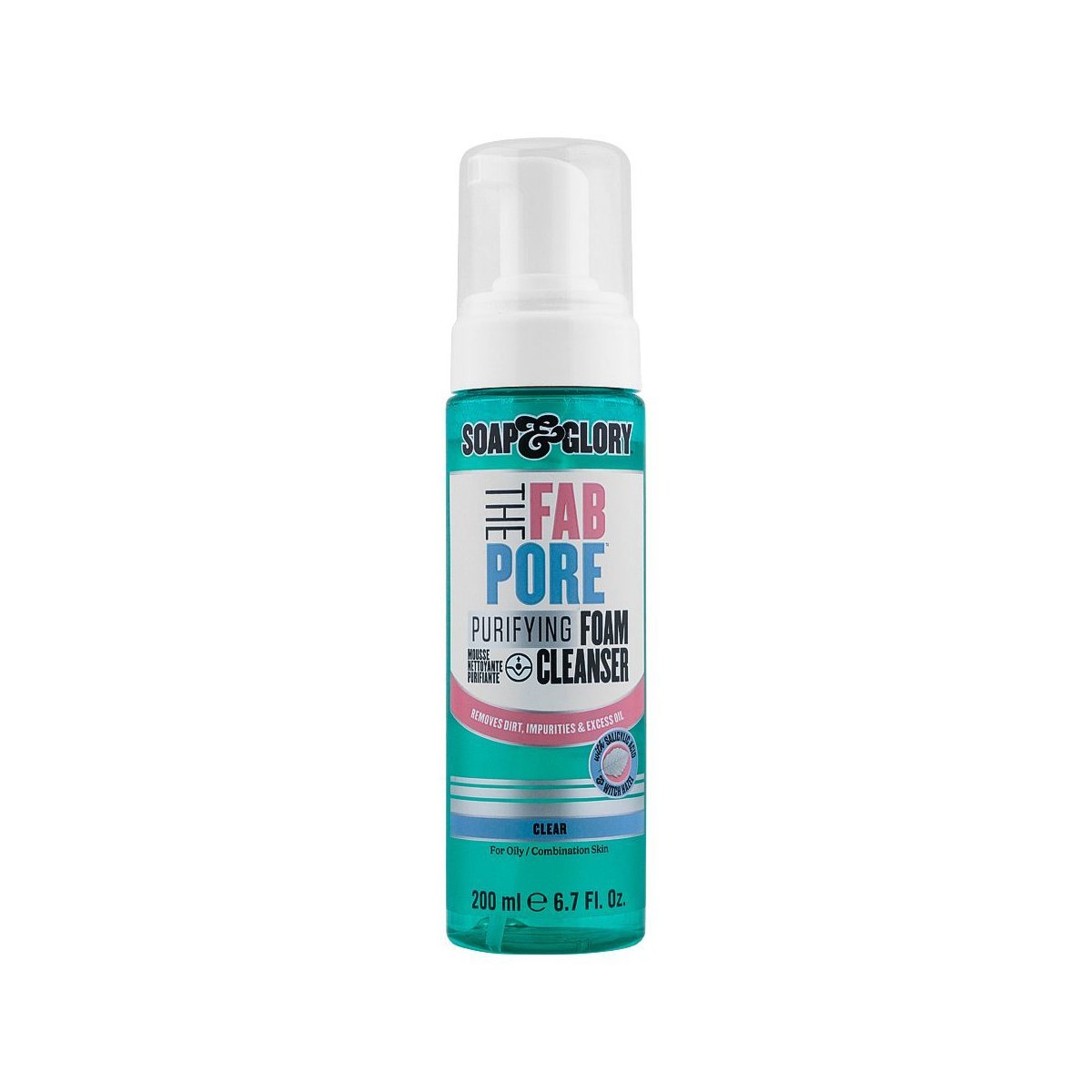 Soap & Glory the Fab Pore Purifying Foam Cleanser 200ml